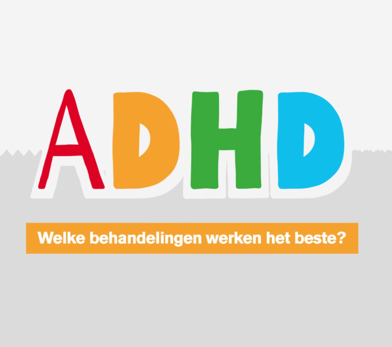 Animatie Over Welke Behandeling Voor ADHD Gedrag Wel En Niet Wordt