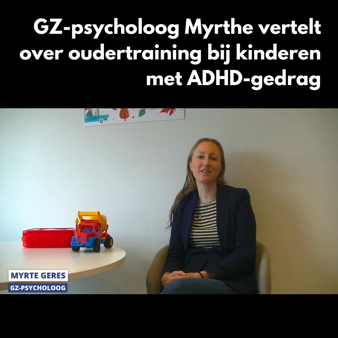 Interview met GZ-psycholoog Myrte over het geven van oudertraining